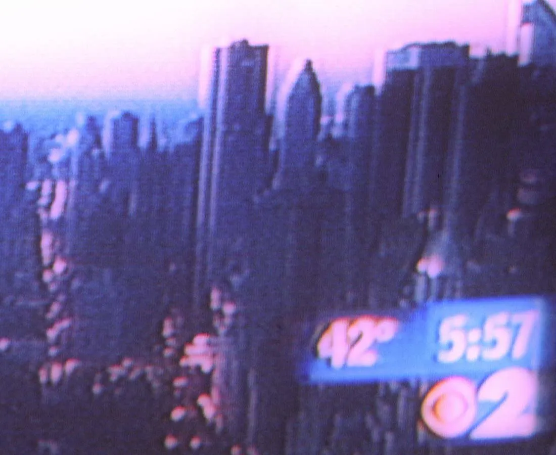 A picture of the corner of a TV screen says it is 05:56