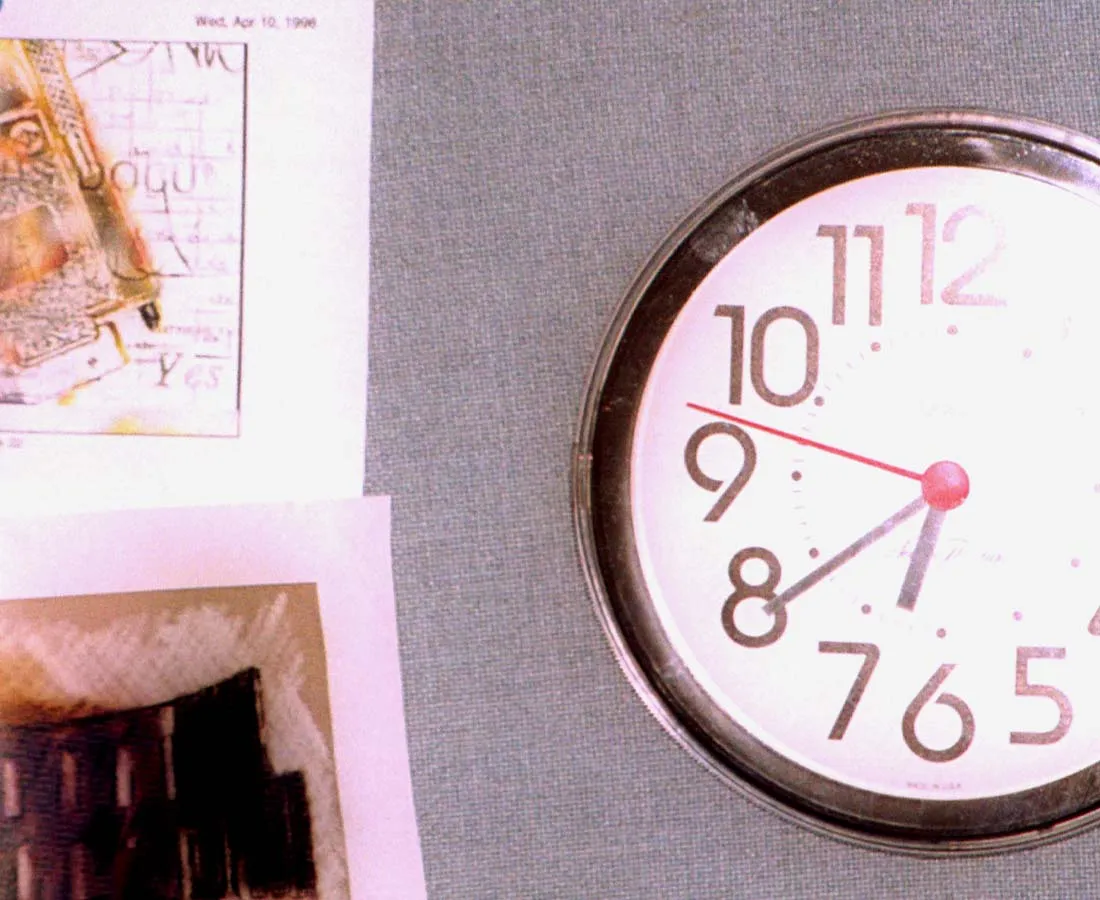This wall clock points at thirty nine past six.