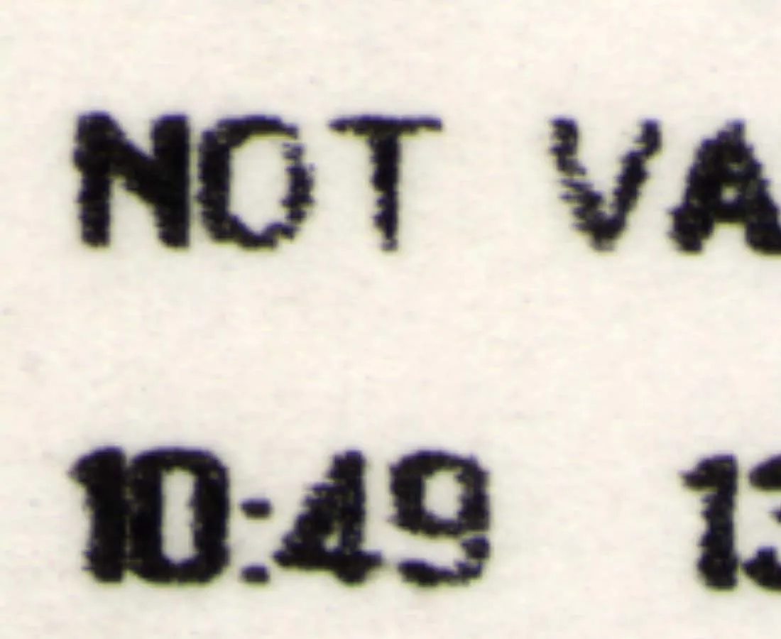 The timestamp on this ticket says 10:49. 