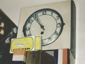 It is 10:53 on this clock.