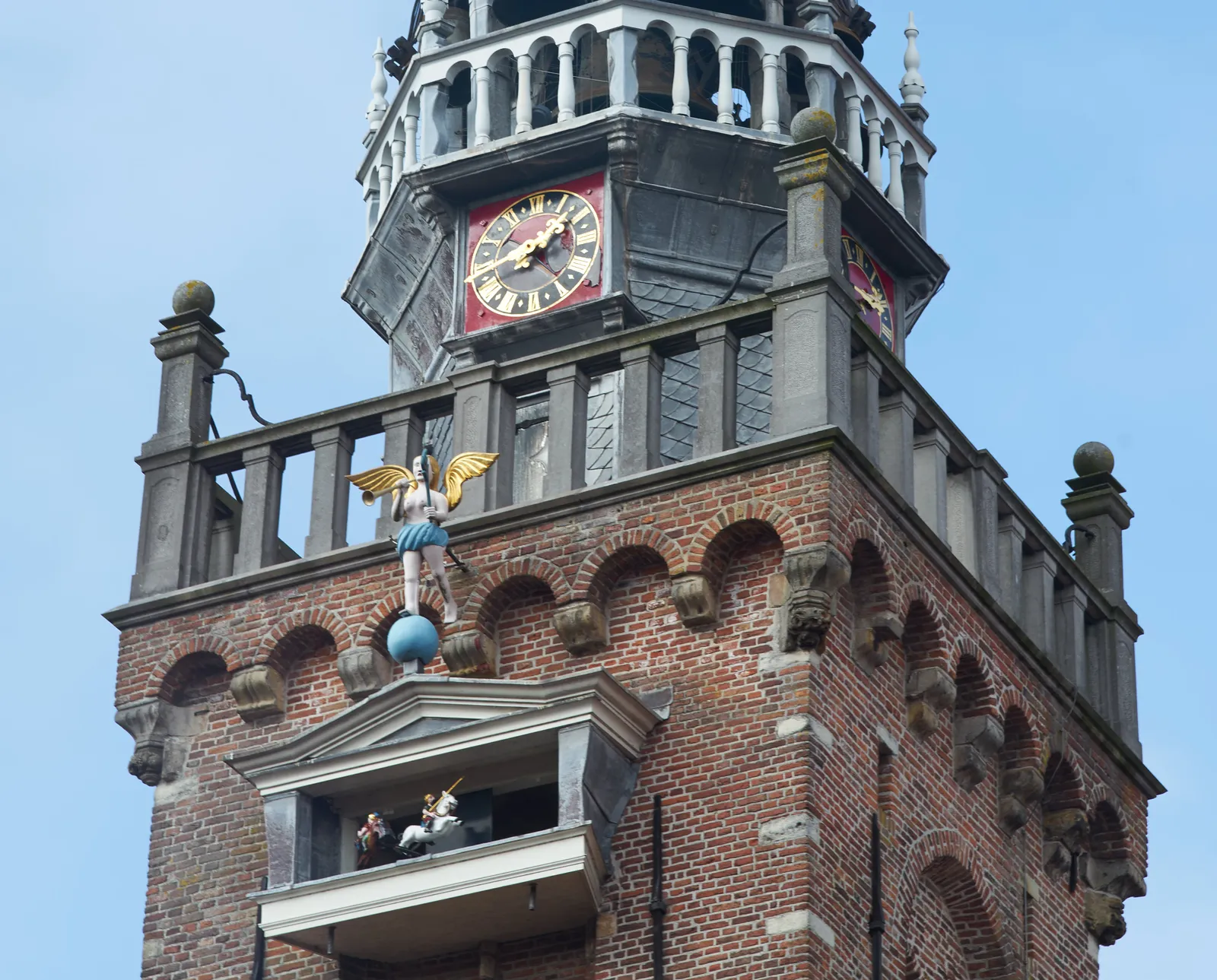According to this clock on a church, with all kinds of brightly coloured sculptures around it, it is 16 to two.