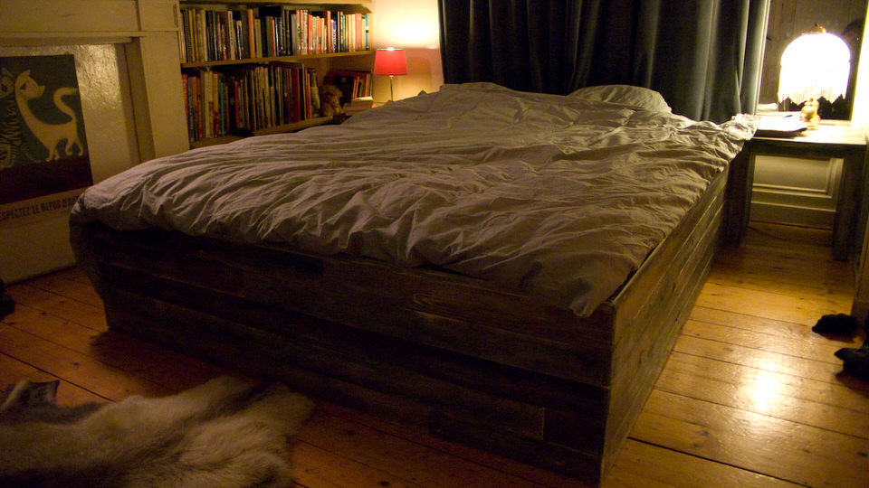 ons nieuwe bed 2, de grote versie