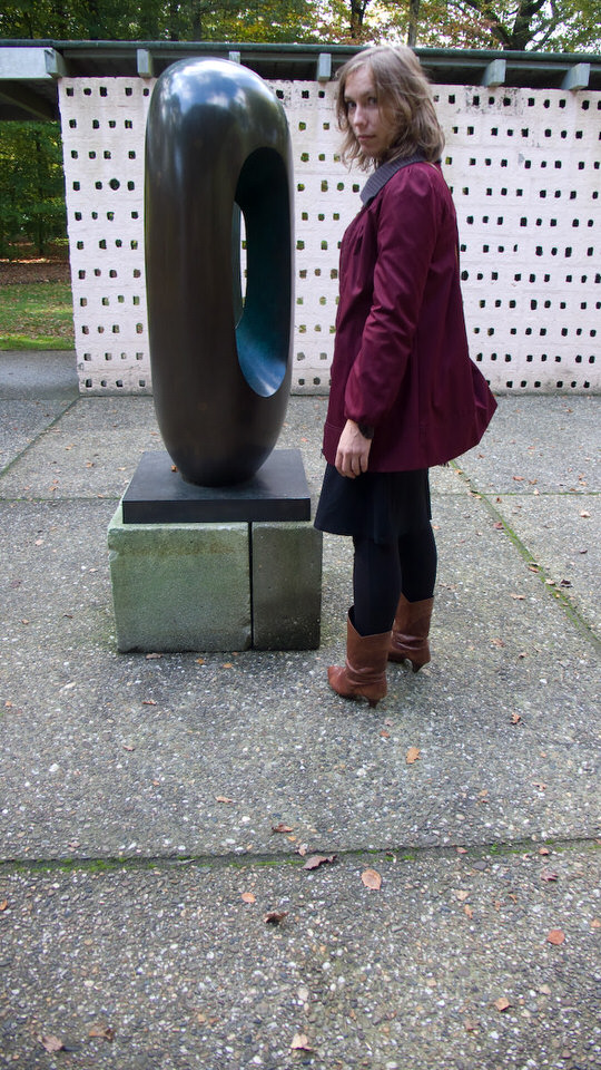 katrien bij een blob, de grote versie