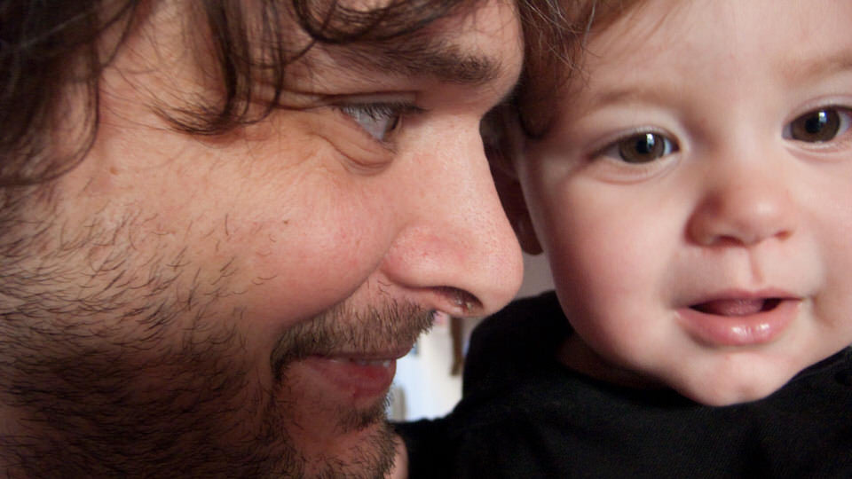 close up met papa, de grote versie
