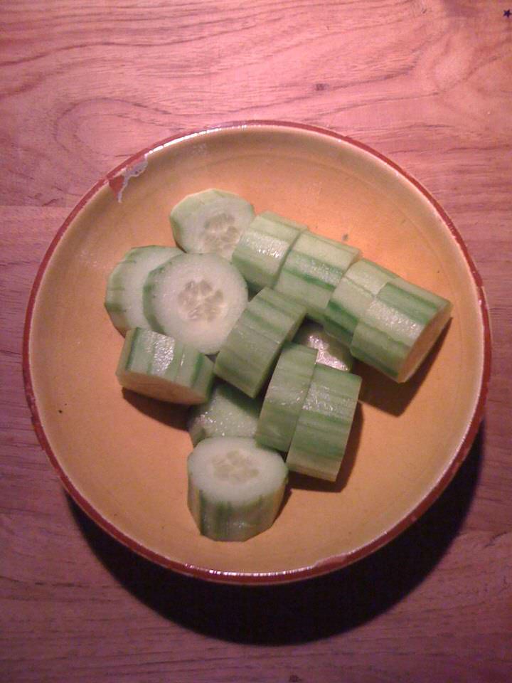 komkommersalade 13, de grote versie
