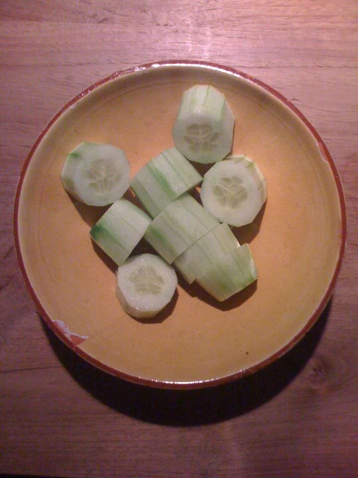 komkommersalade 18, de grote versie