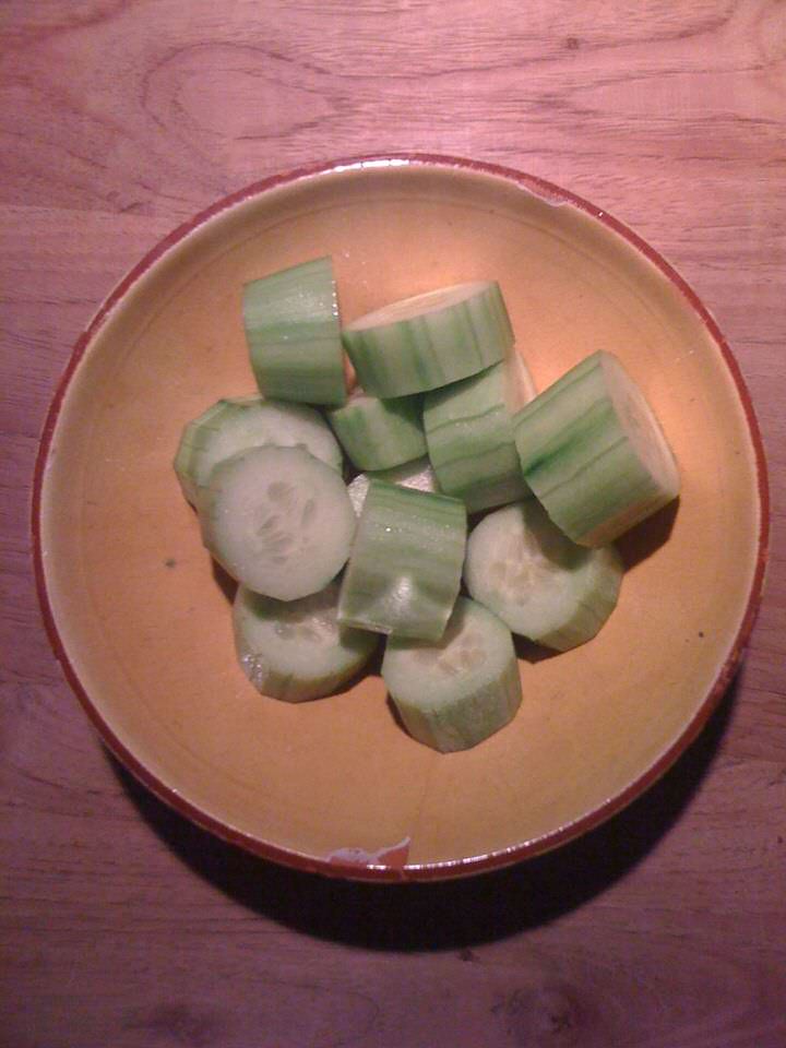 komkommersalade 20, de grote versie
