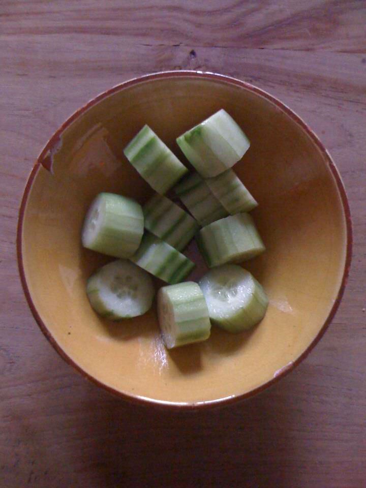 komkommersalade 33, de grote versie