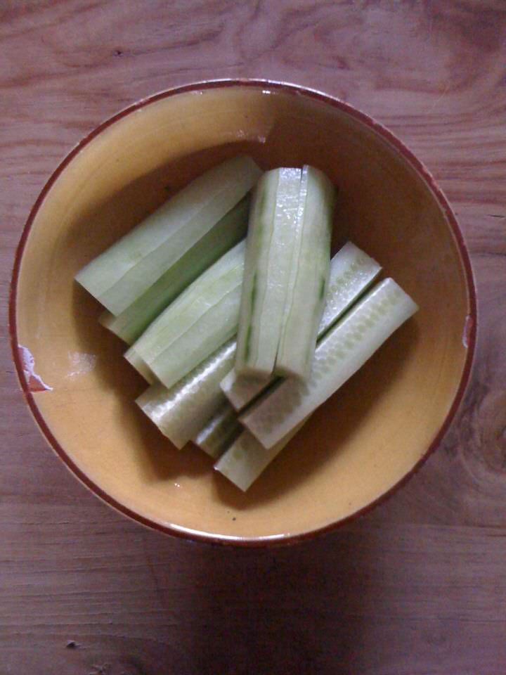 komkommersalade 35, de grote versie