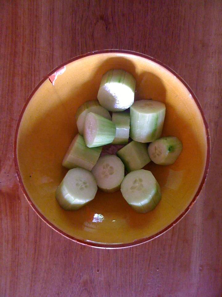 komkommersalade 45, de grote versie