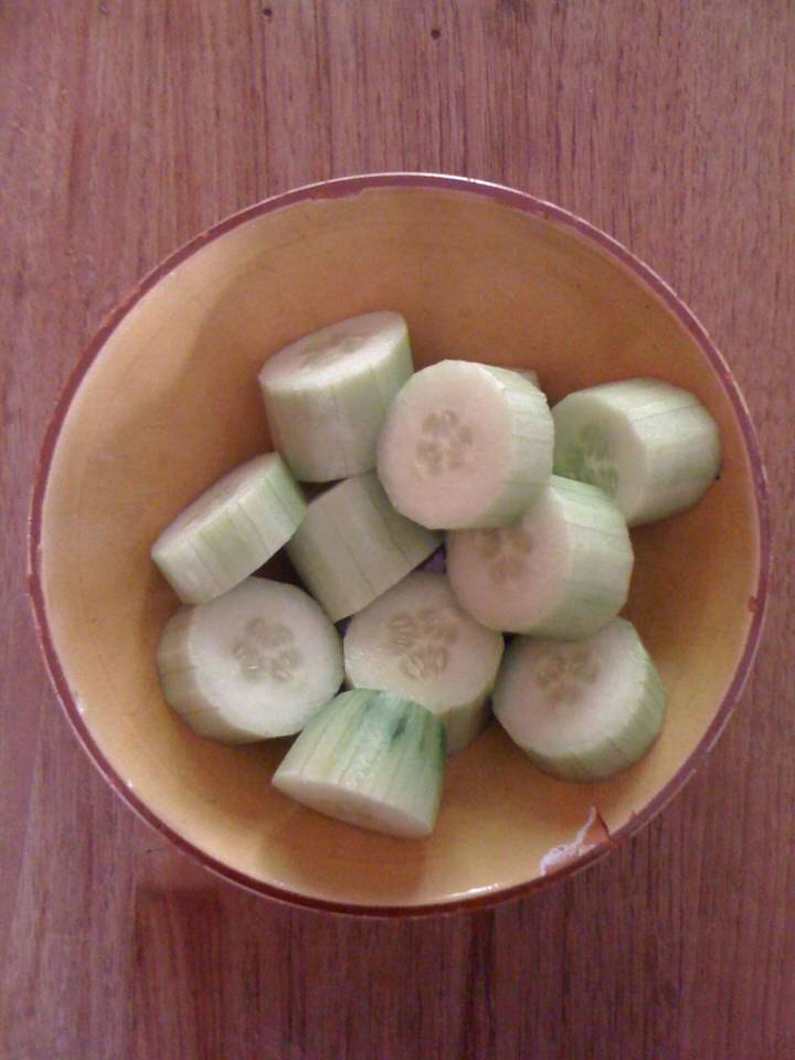 komkommersalade 50, de grote versie